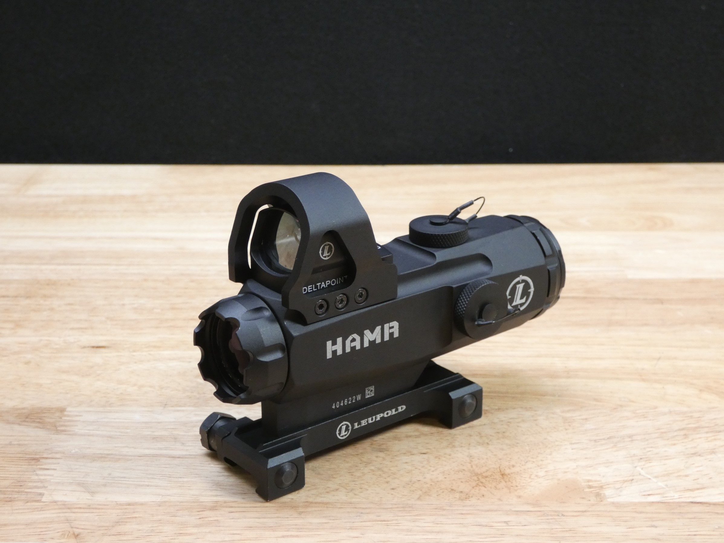 Leupold Mark 4 HAMR 4x24mm - w/ Leupold DeltaPoint Red Dot & Mount! - O ...