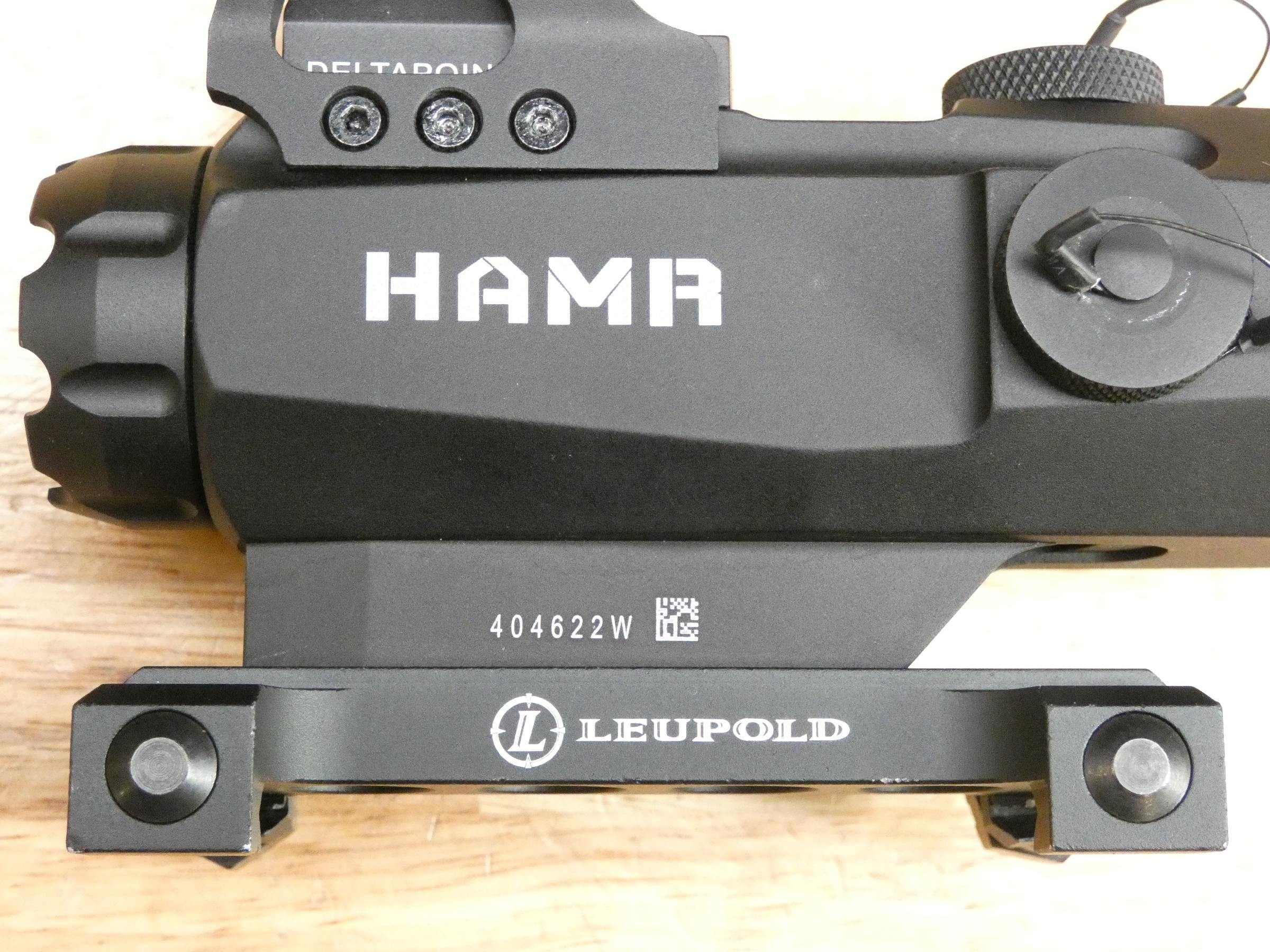 Leupold Mark 4 HAMR 4x24mm - w/ Leupold DeltaPoint Red Dot & Mount! - O ...