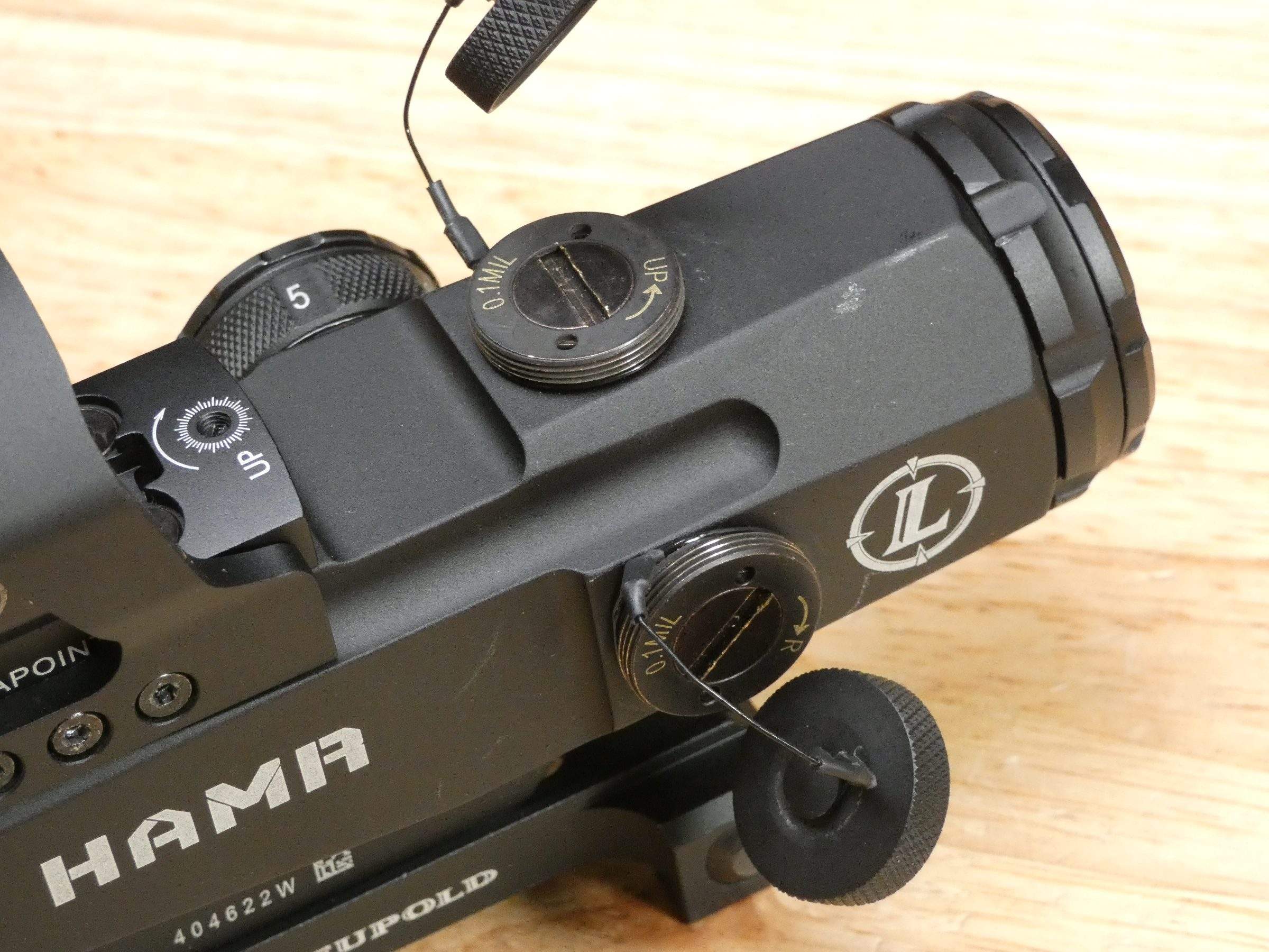 Leupold Mark 4 HAMR 4x24mm - w/ Leupold DeltaPoint Red Dot & Mount! - O ...