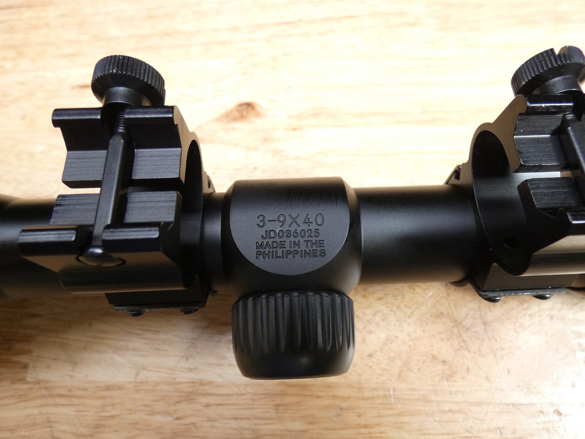 Nikon Prostaff 39X40 Rifle Scope w/Rings O Gun Scopes at GunBroker