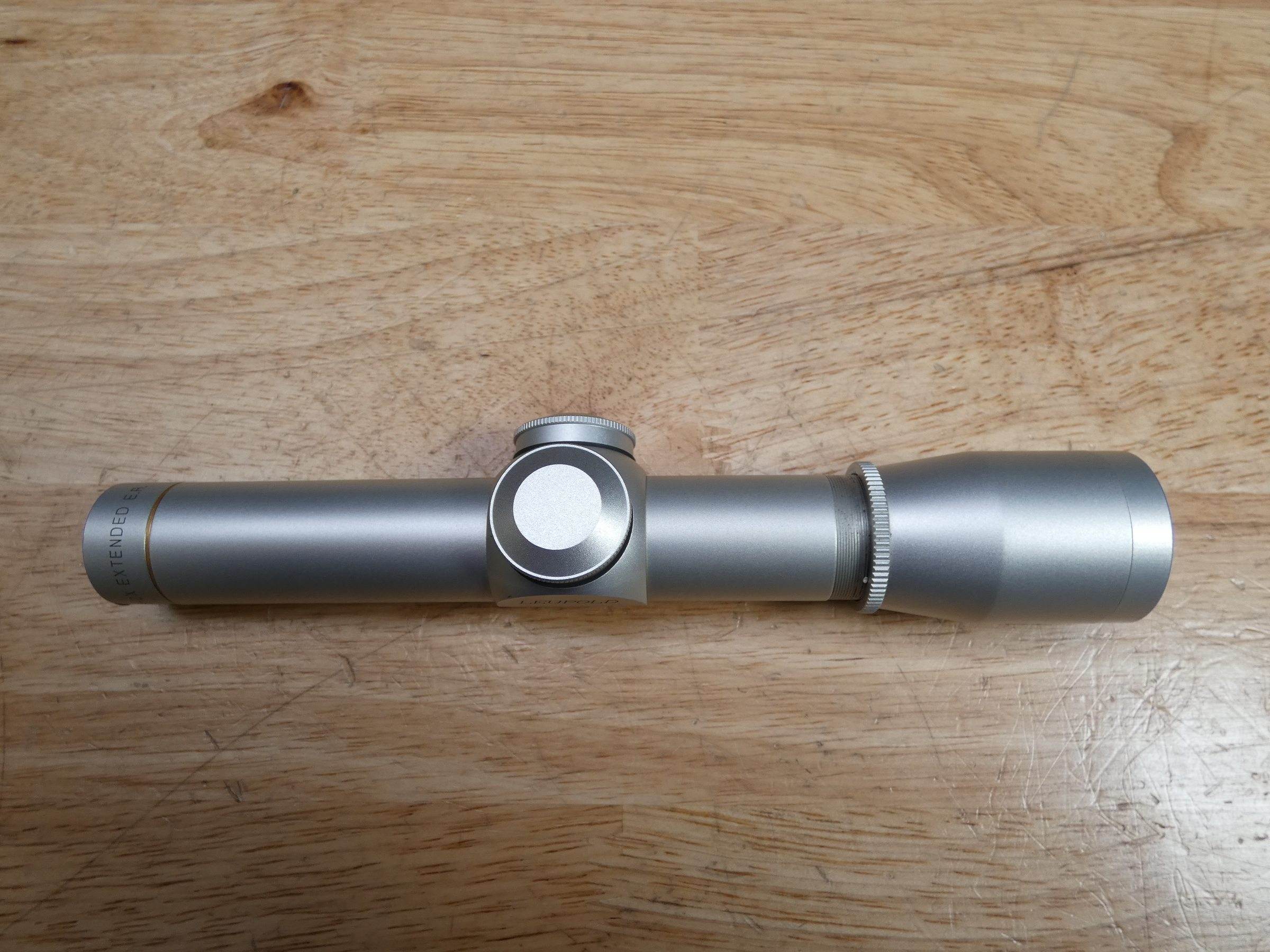 Leupold M82X Extended E.R. 2x20mm Handgun Scope Silver! O Gun