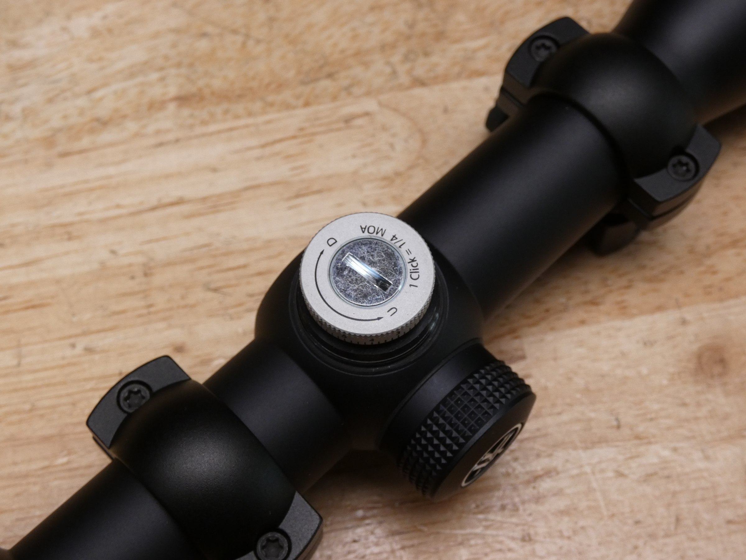 Vortex Diamondback 412x40 Riflescope XLNT w/ Rings & Lens Covers O