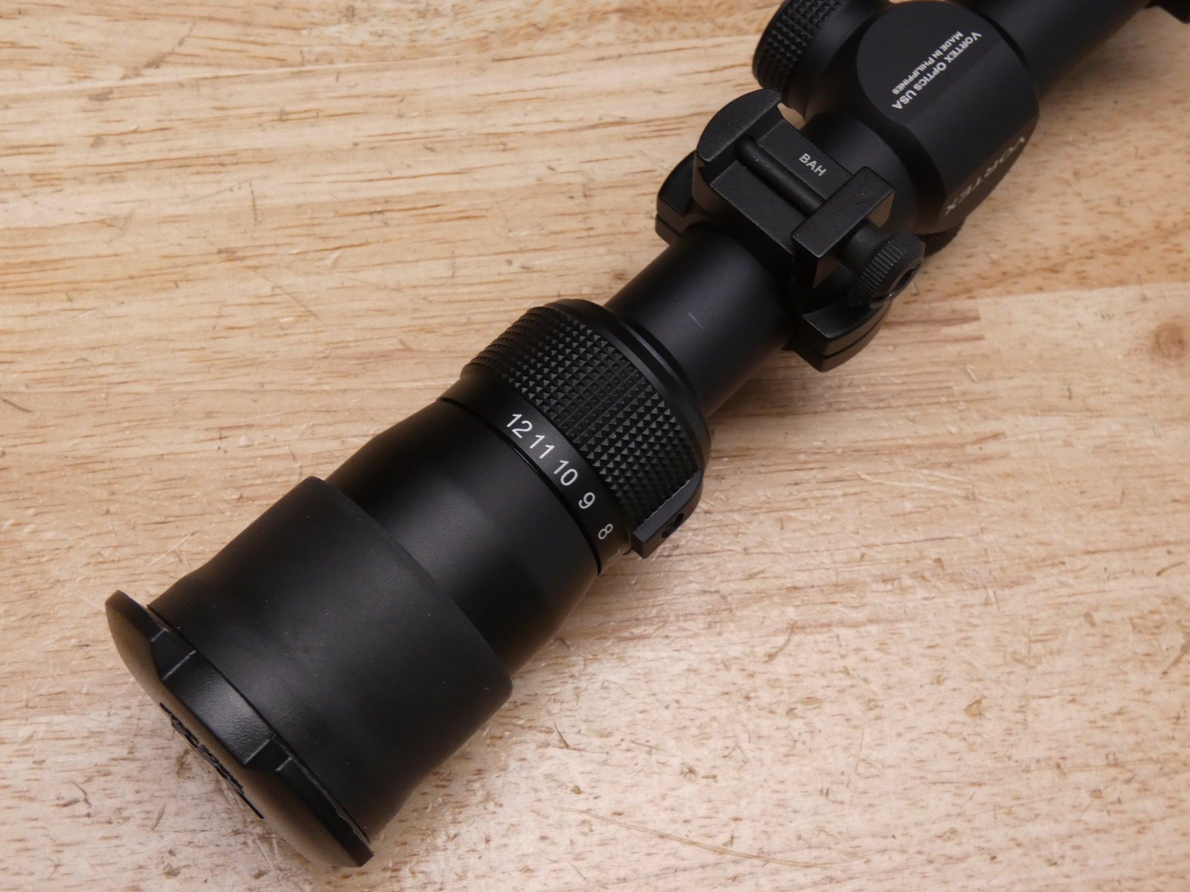 Vortex Diamondback 412x40 Riflescope XLNT w/ Rings & Lens Covers O