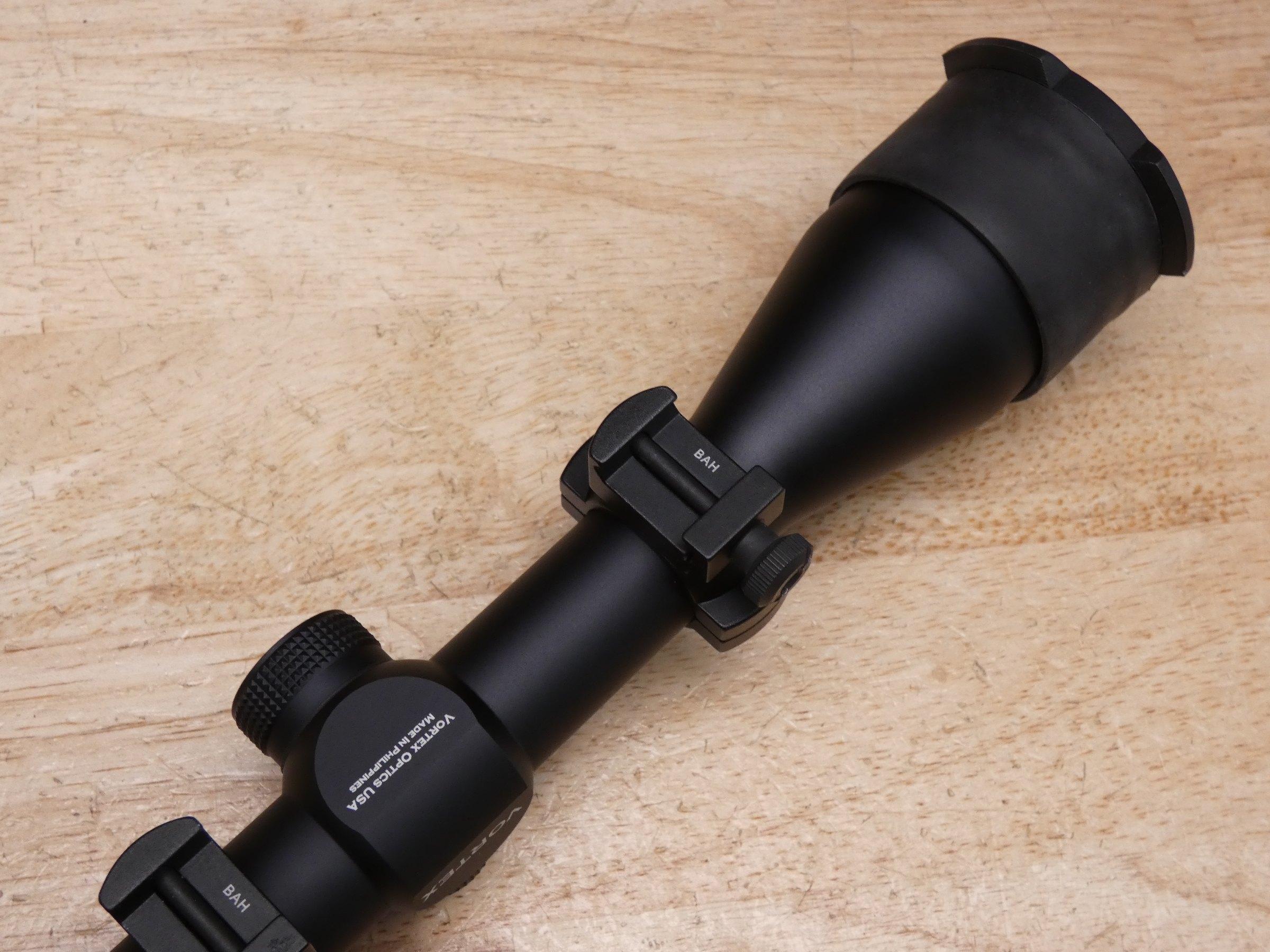 Vortex Diamondback 412x40 Riflescope XLNT w/ Rings & Lens Covers O