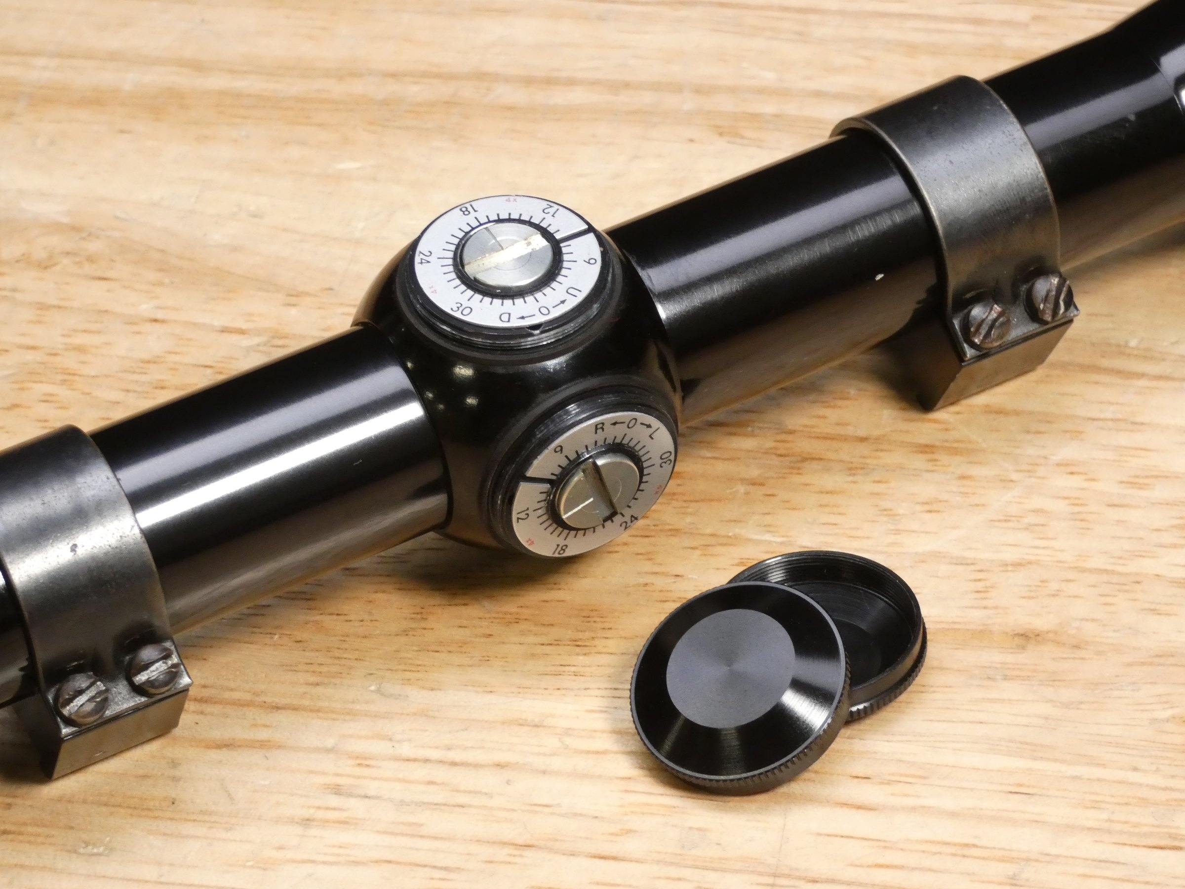 Leupold M84X Rifle Scope w/ Leupold Quick Detach Rings! O Gun