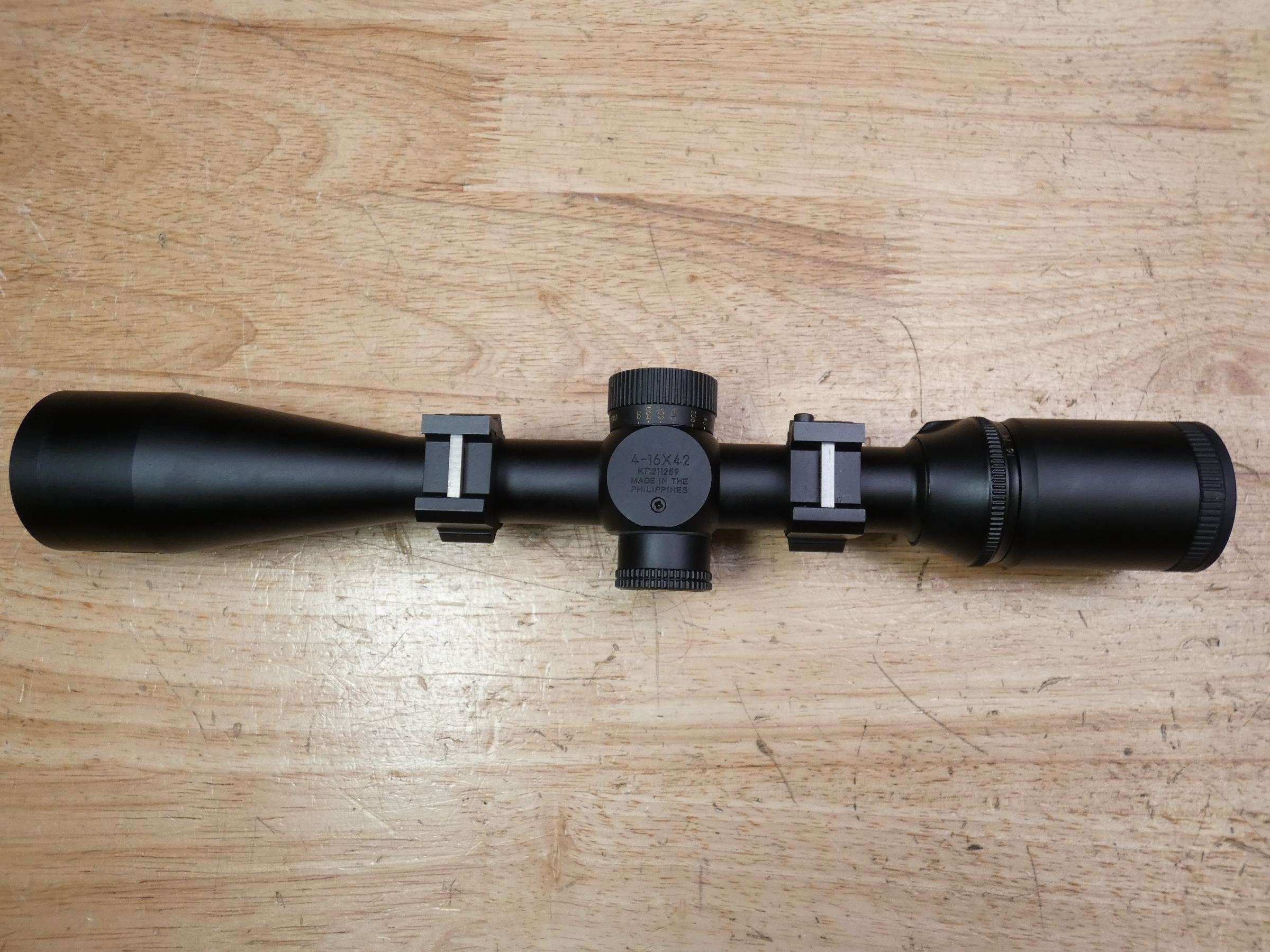 Nikon Monarch 4-16X42 Rifle Scope with Adjustable Parallax! - O - Gun ...