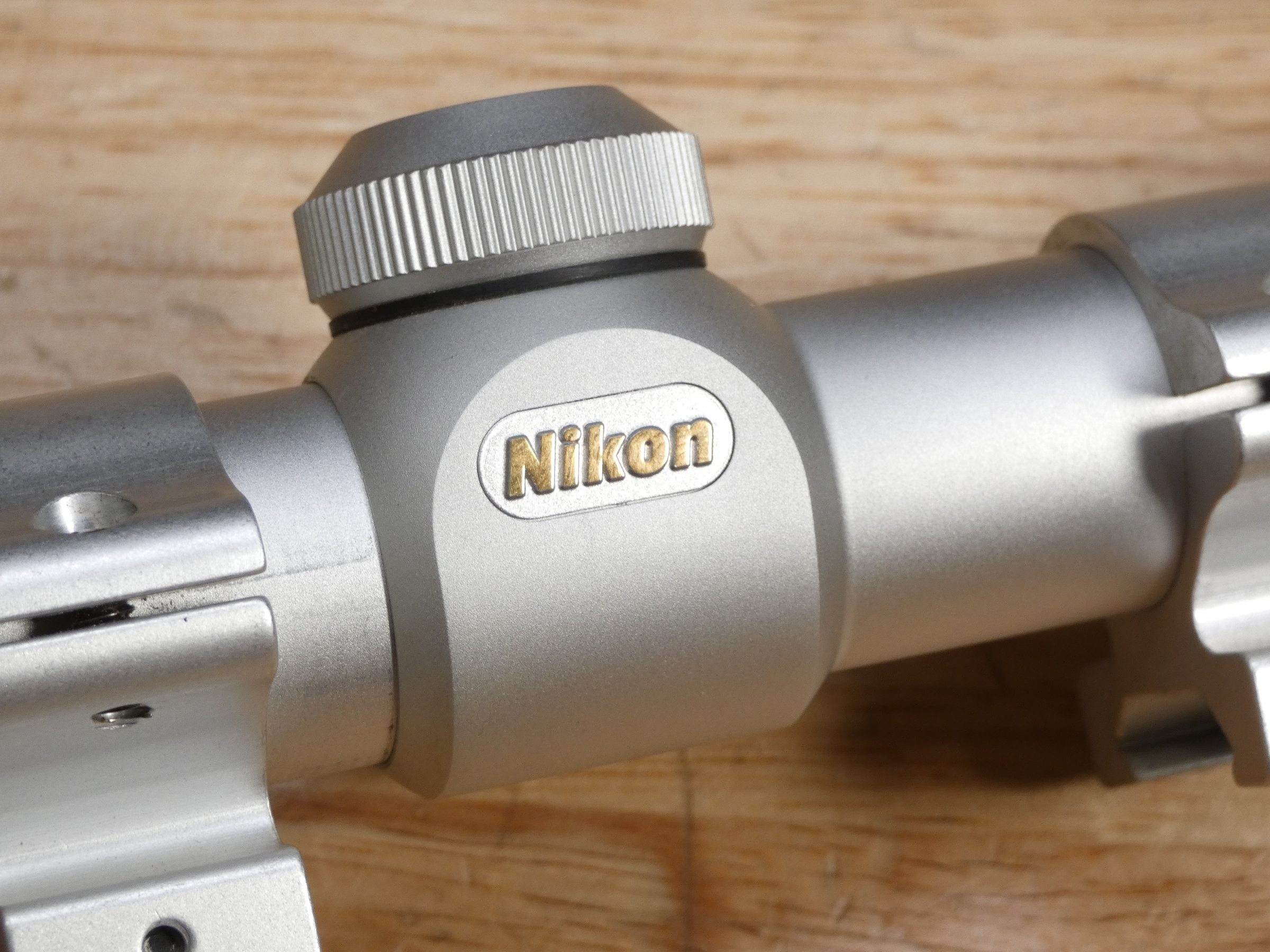 Nikon ProStaff 3-9X40 Rifle Scope - Matte Silver - w/ Rings! - O - Gun ...