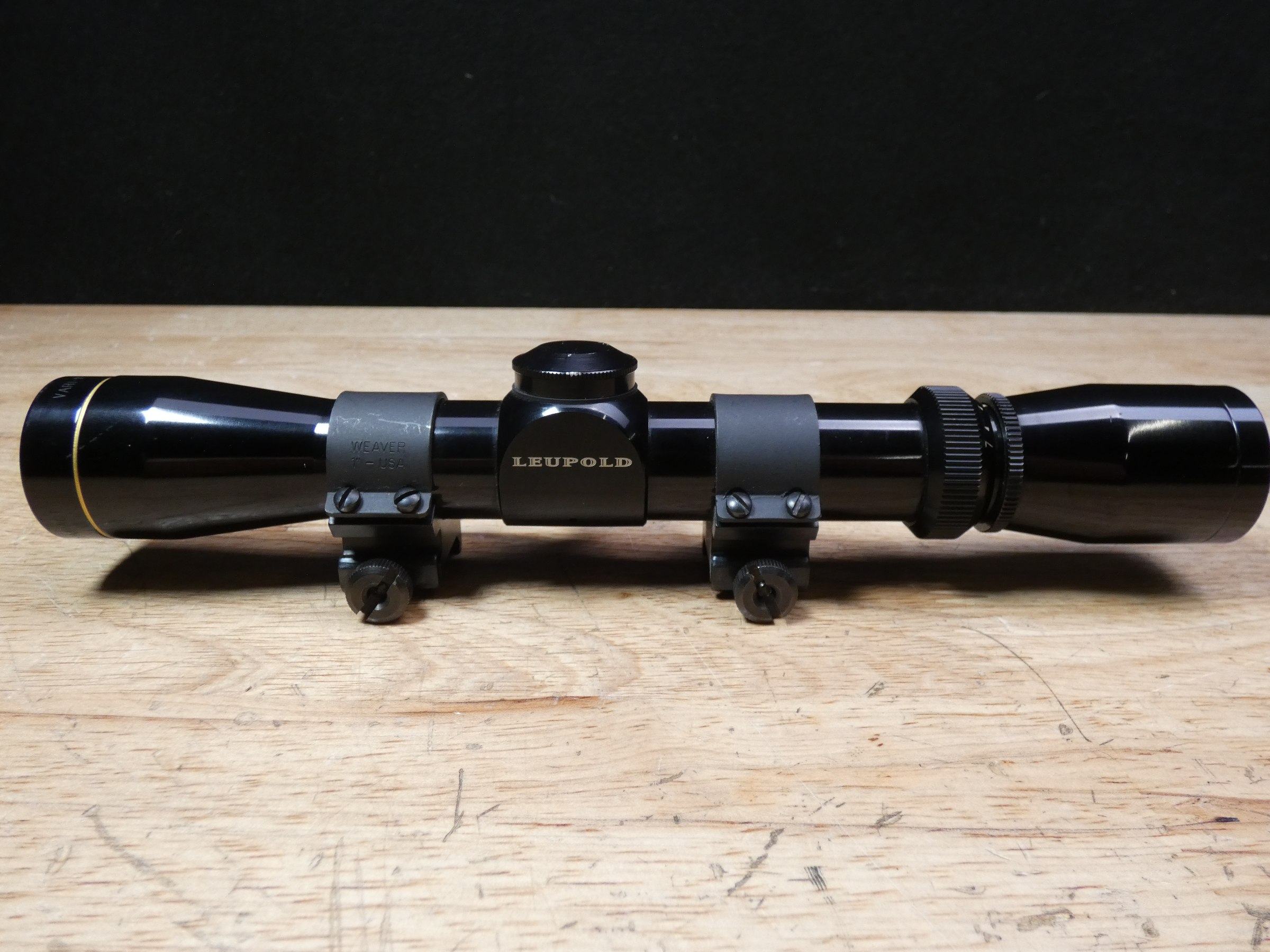 Leupold Vari-X 2-7 Compact Rifle Scope - Weaver Rings Included! - O ...