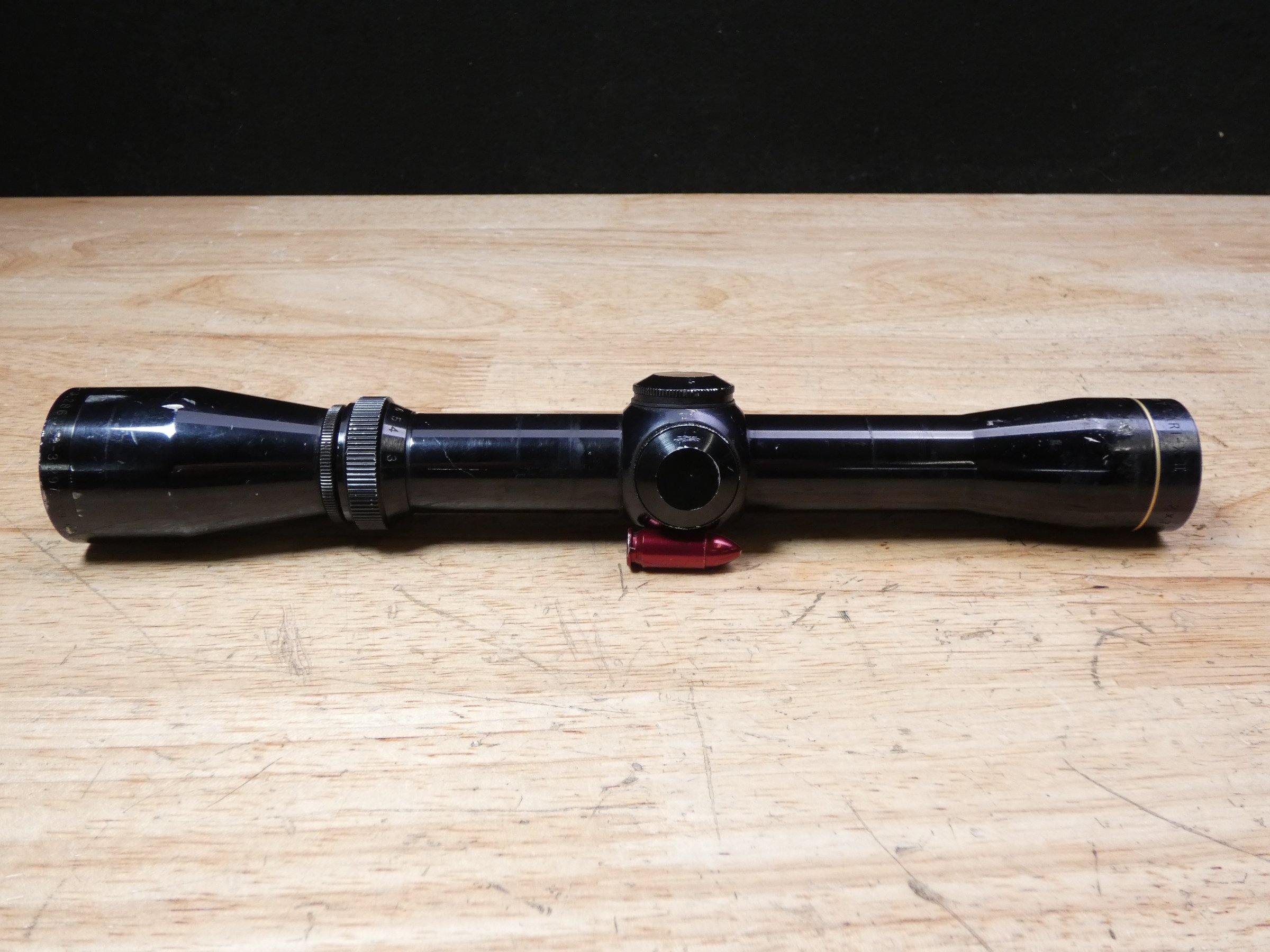 Leupold VariX II 2X7 Rifle Scope Butler Creek Lens Caps Included