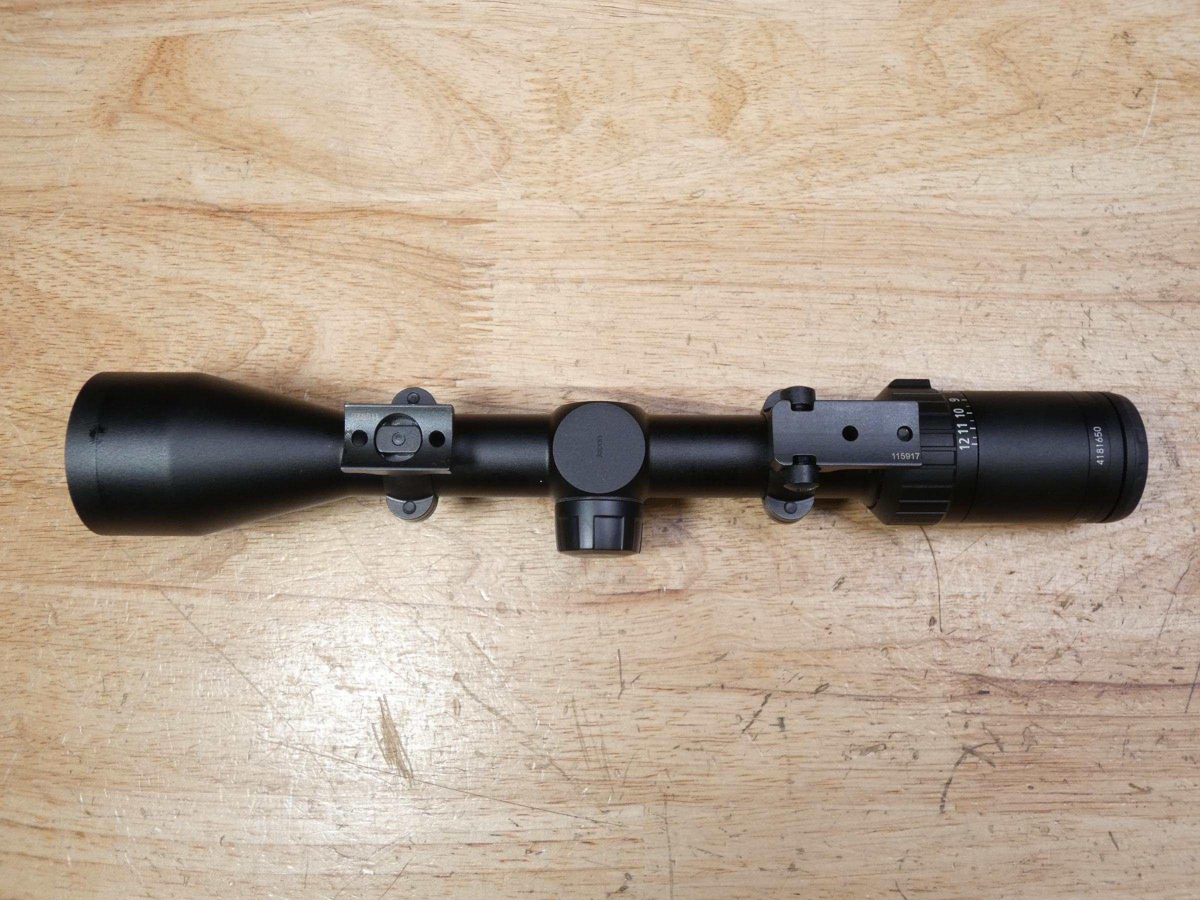 Zeiss Terra 3X - 4-12X42 Rifle Scope - w/Leupold Scope Rings! - O - Gun ...