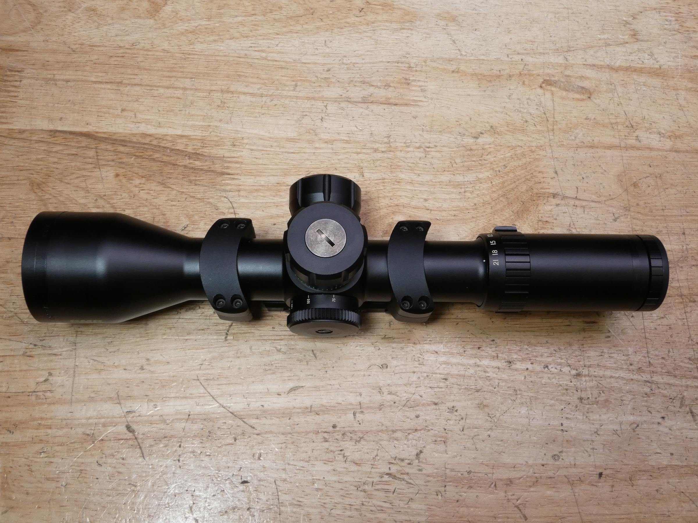 Bushnell Elite Tactical DMR 3.5-21X50 Rifle Scope - Warne Cantilever ...