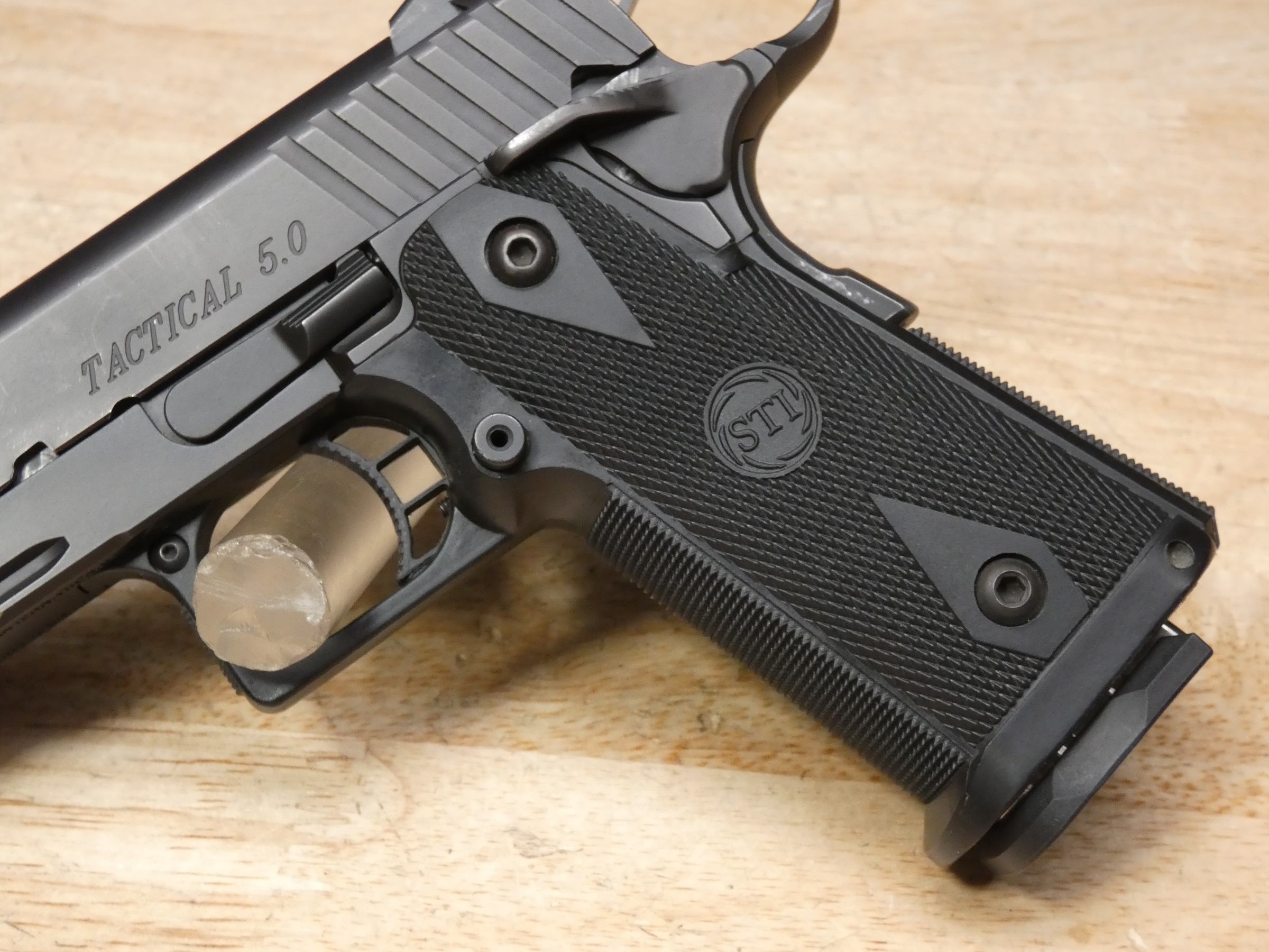 STI 2011 Tactical 5.0 1911 - .45 ACP - Staccato - Trijicon Sights ...