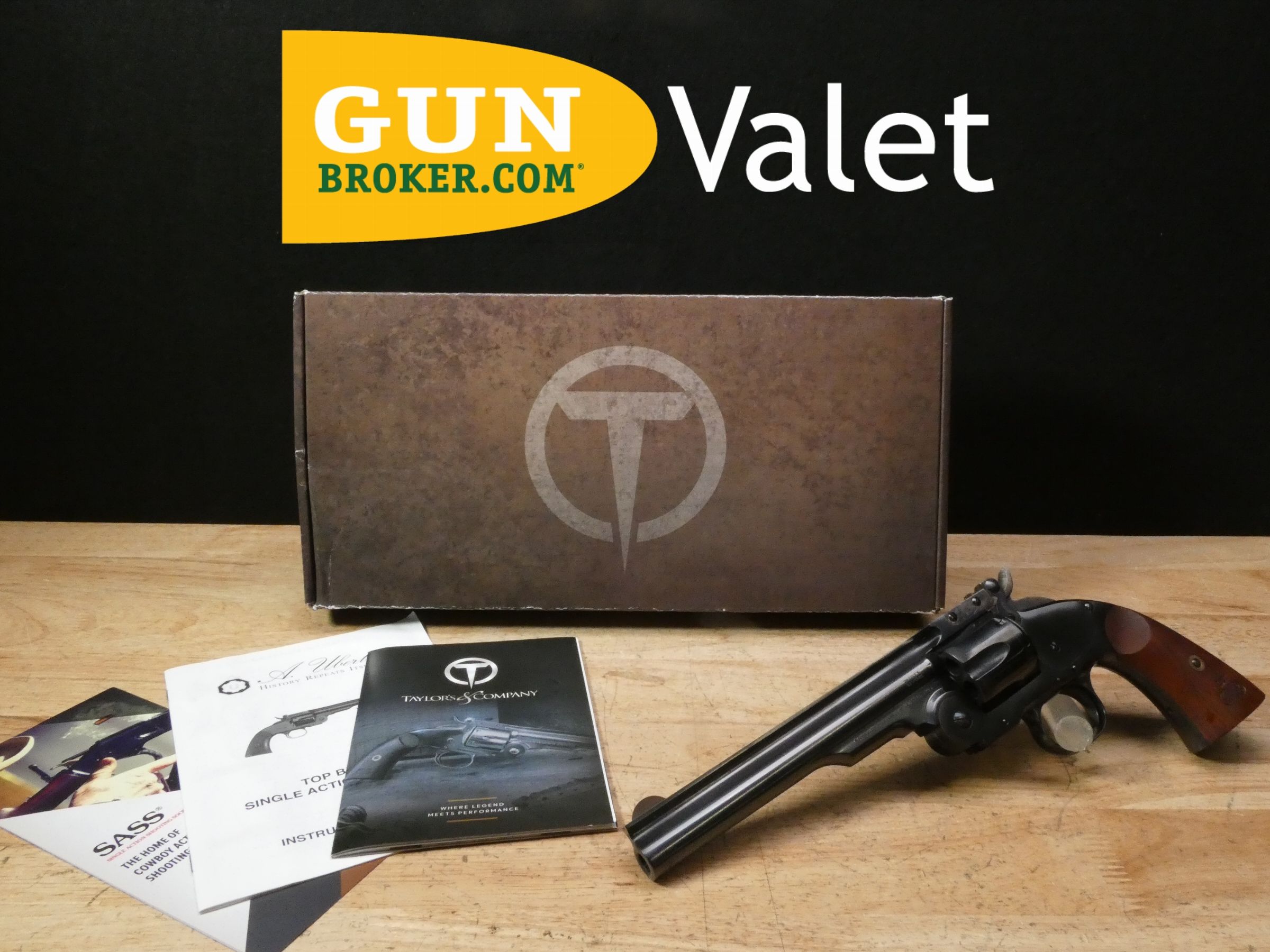 Taylors & Co. Second Model Schofield - .38 SPL - Uberti Top Break ...